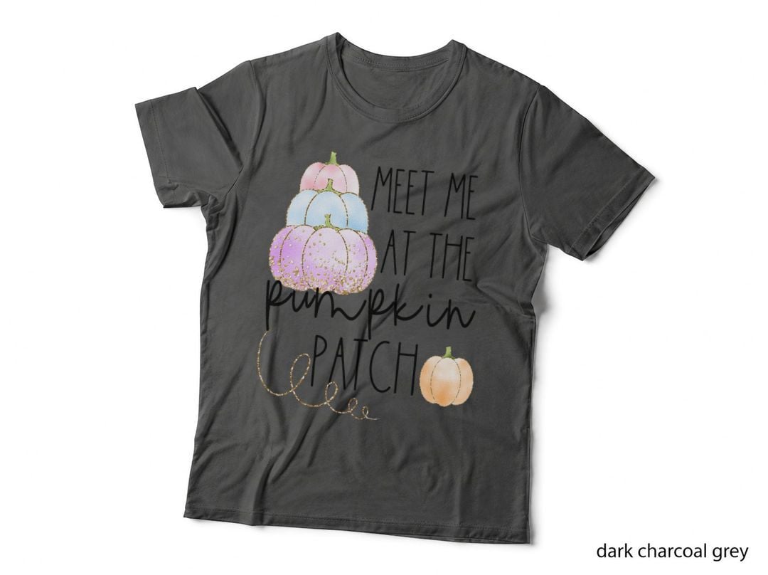 Meet Me at the Pumpkin Patch for Girls Women T-Shirt