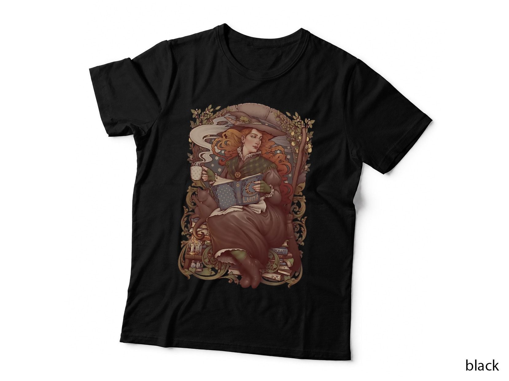 Nouveau FOLK WITCH Crewneck Sweatshirt T-Shirt