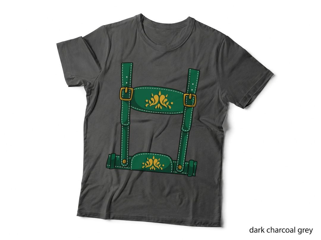 Oktoberfest Lederhosen Halloween Costume T-Shirt