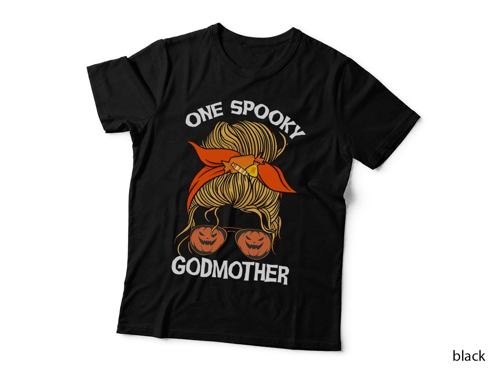 One Spooky Godmother Bandana Women Halloween T-Shirt