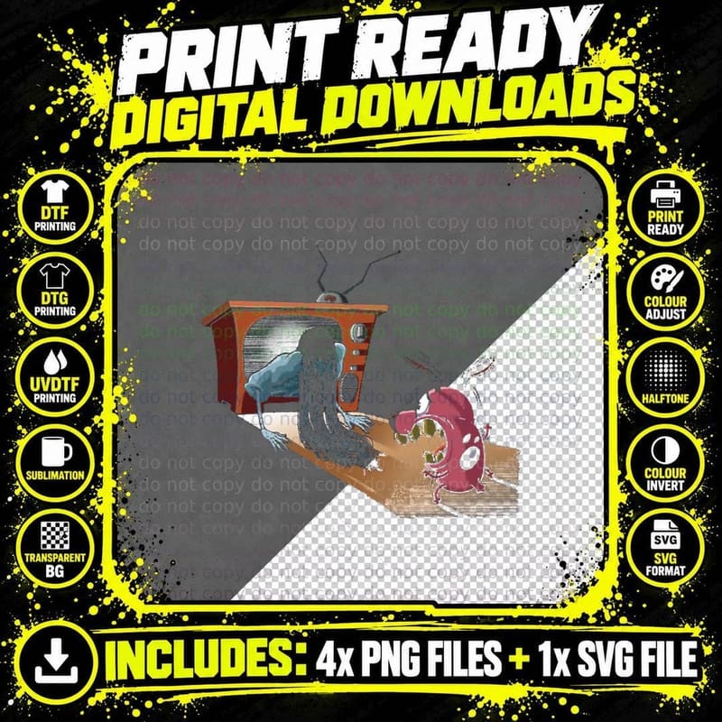 Samara Comes to Nowhere T-Shirt Png SVG Digital Bundle