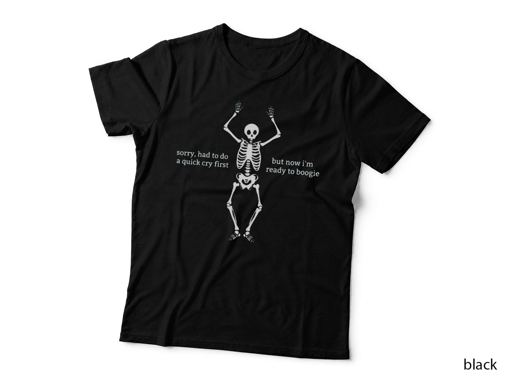 Sassy Skeleton Ready to Boogie T-Shirt