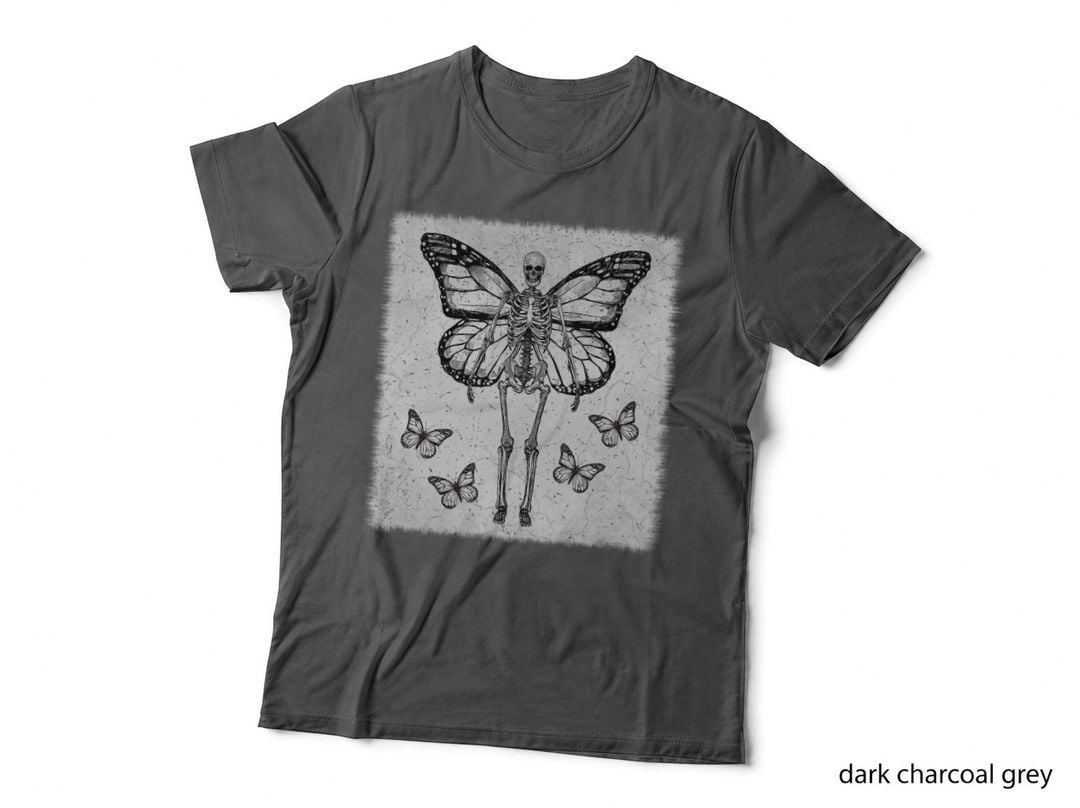 Skeleton Fairy Grunge, Fairycore Aesthetic Goth Gothic T-Shirt