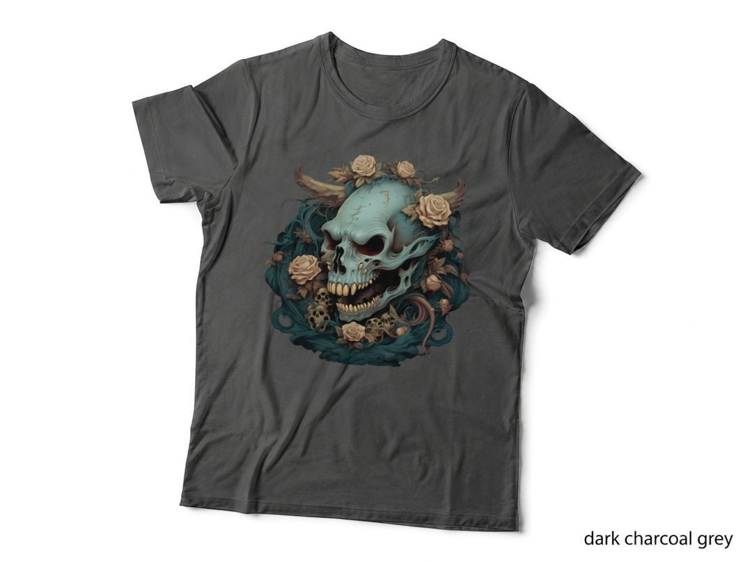 Skull Zombie Rat Head T-Shirt