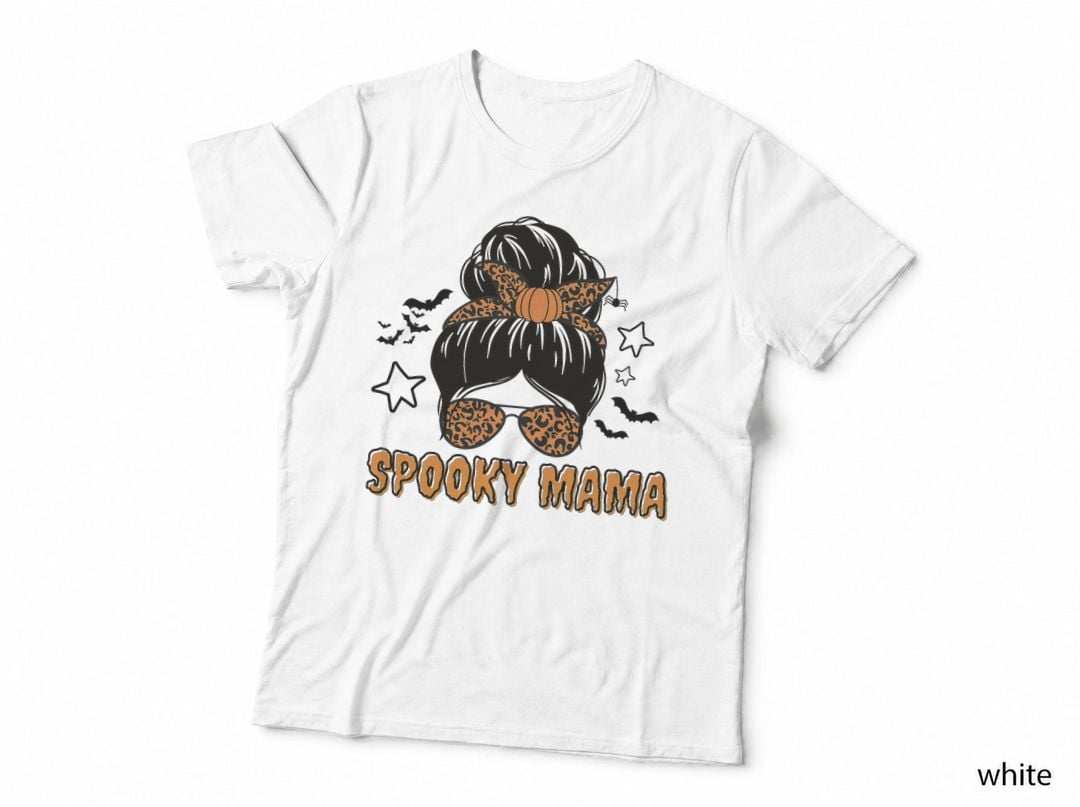 Spooky Mama for Halloween Spooky Family T-Shirt