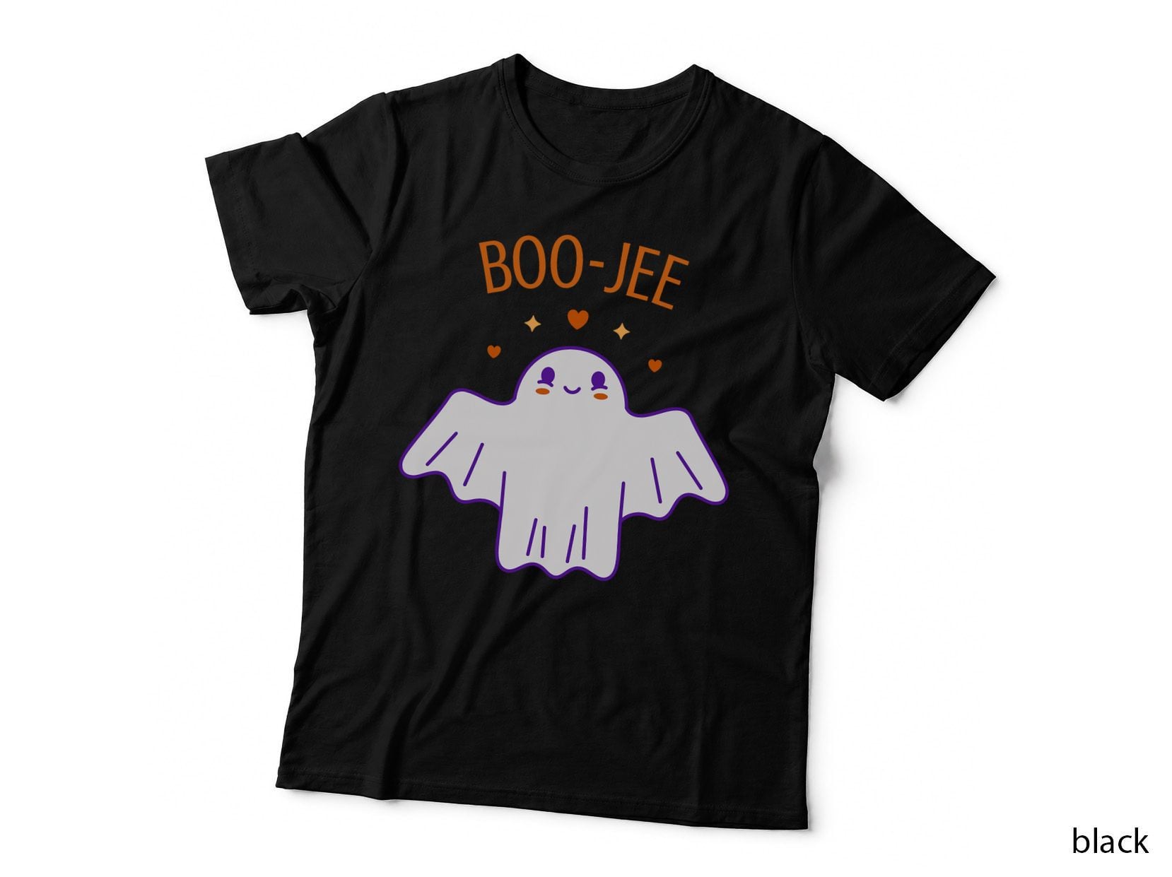Spooky Season Boo-Jee Groovy Halloween Cute Ghost Boo T-Shirt
