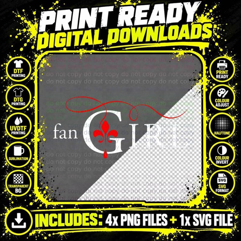 The Originals - Fangirl Fitted Scoop T-Shirt Png SVG Digital Bundle