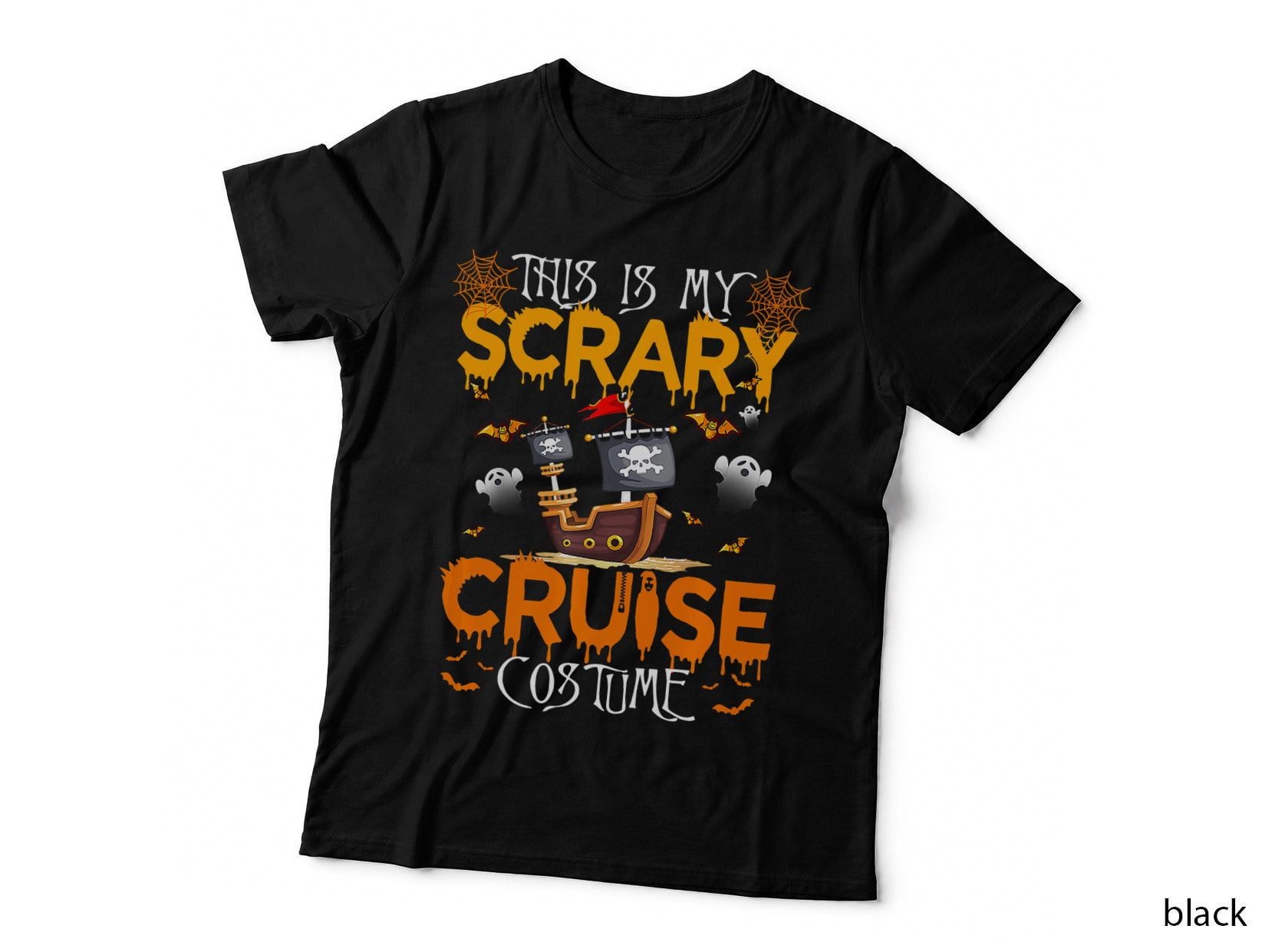 This Is My Scary Cruise Costume Halloween Sailing & Cruising T-Shirt