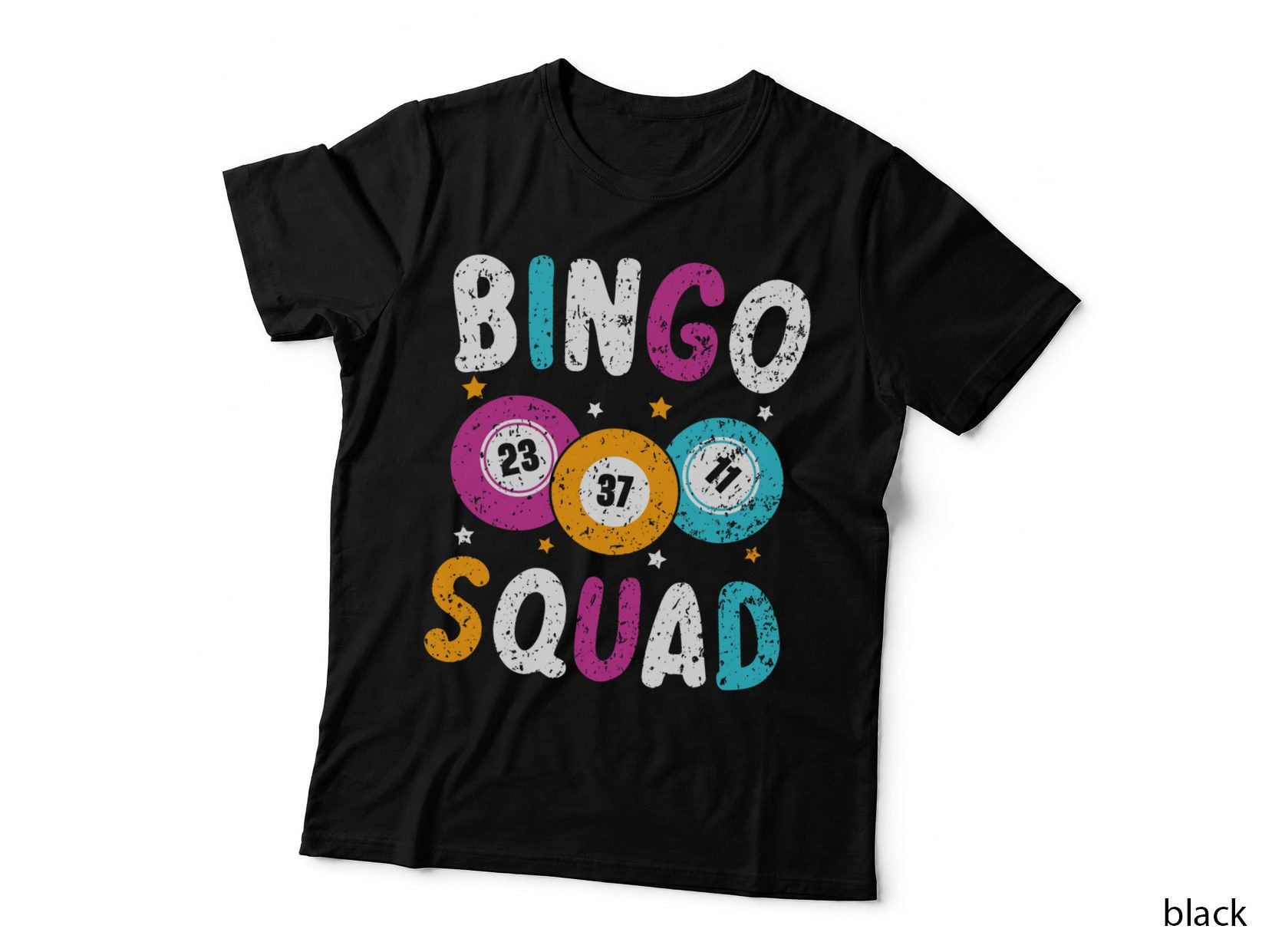 Bingo Squad Bingo Player Casino Gambling Lottery T-Shirt