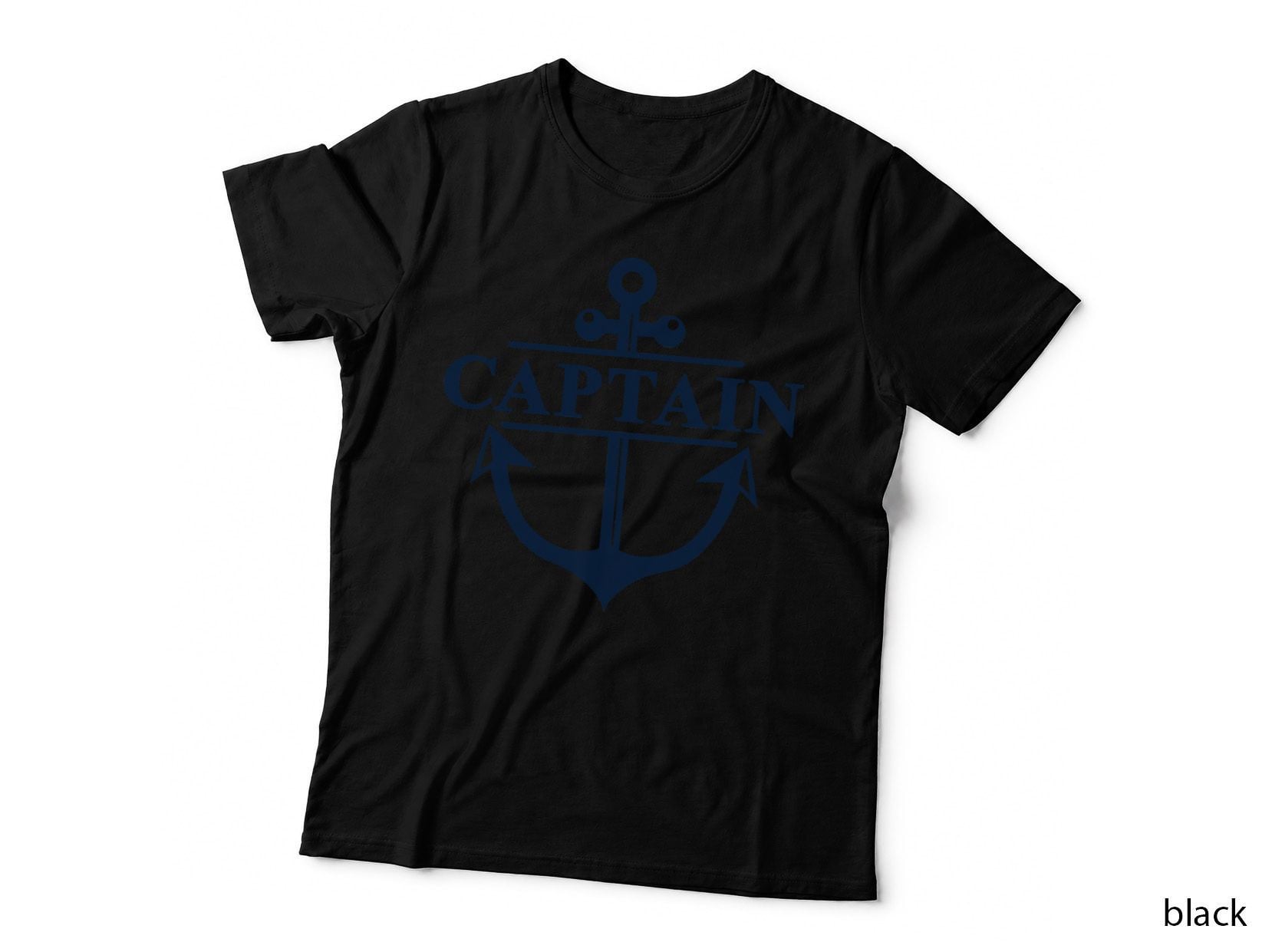 Captain & First Mate Matching Set Pontoon Boat Sailing T-Shirt
