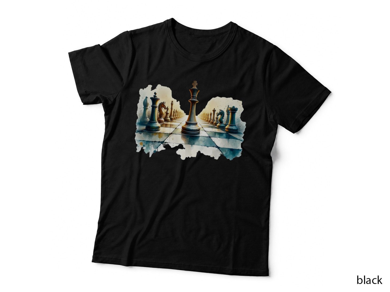 Chess Board King Strategy Game Player Graphic T-Shirt