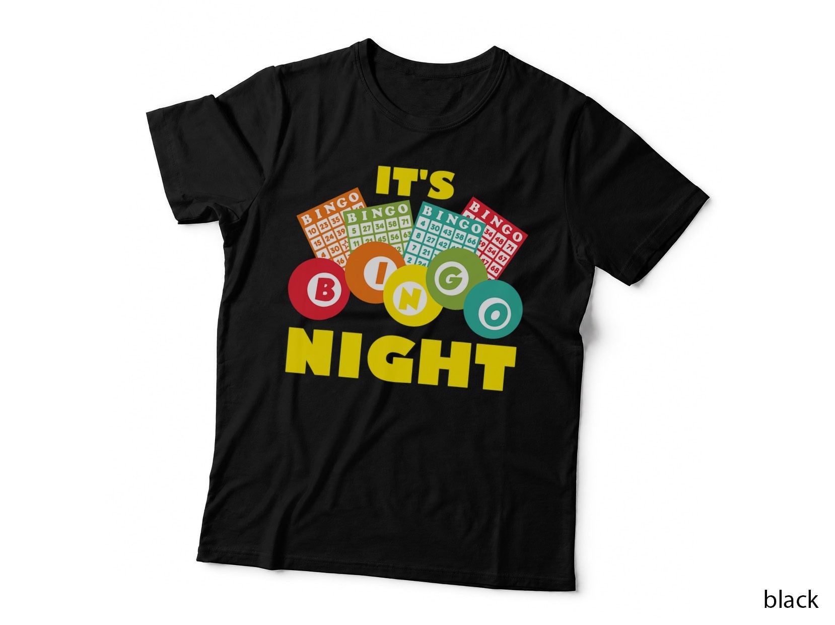 Cute Bingo Design for Men Women Bingo Lovers Casino Gambling T-Shirt