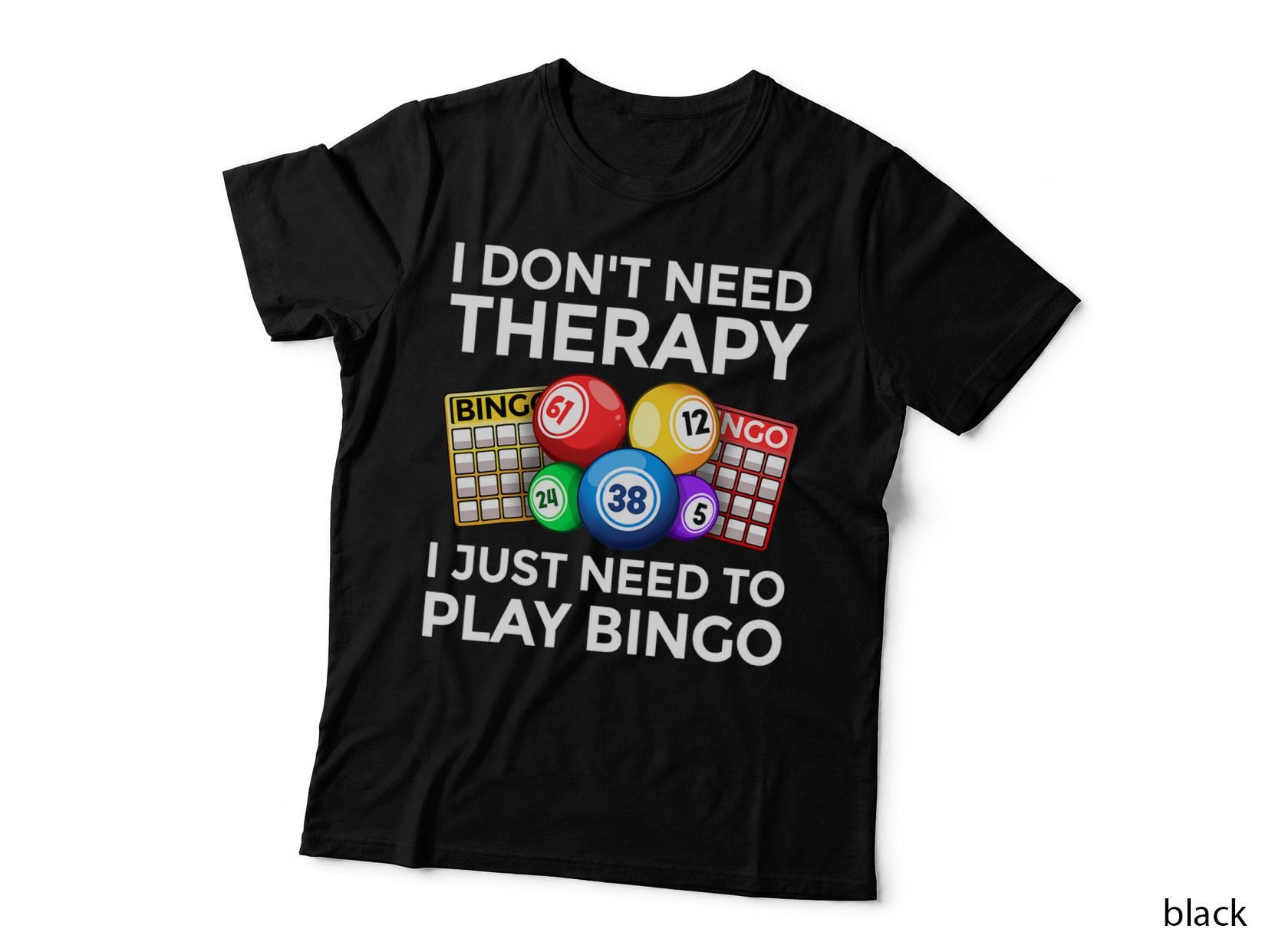 Cute Bingo Design for Men Women Casino Gambling Bingo Lovers T-Shirt
