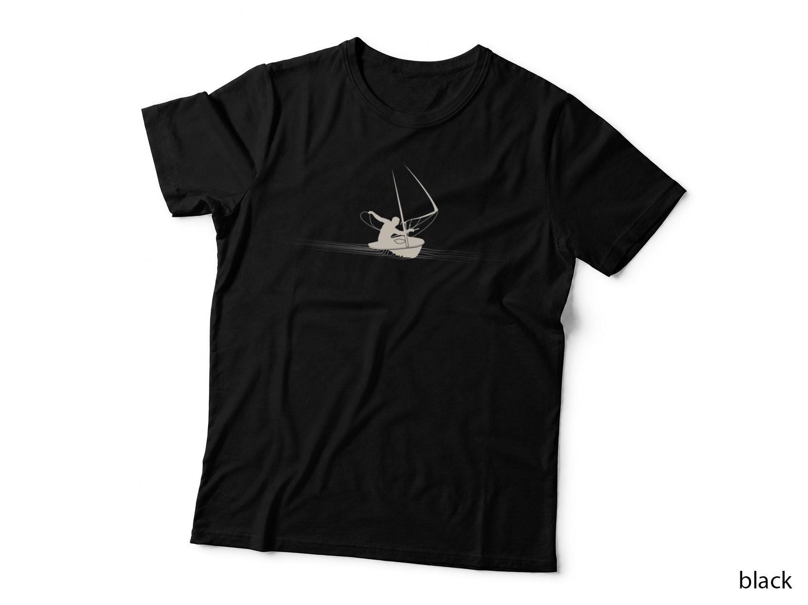 Laser Dinghy Sailing Opti Sail Boat Mast Sailor, Nautical Gift T-Shirt