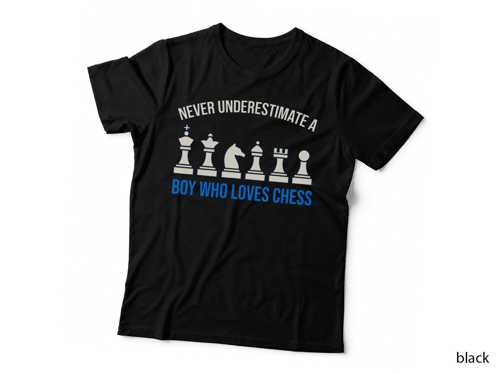 Never Underestimate a Boy Who Loves Chess T-Shirt