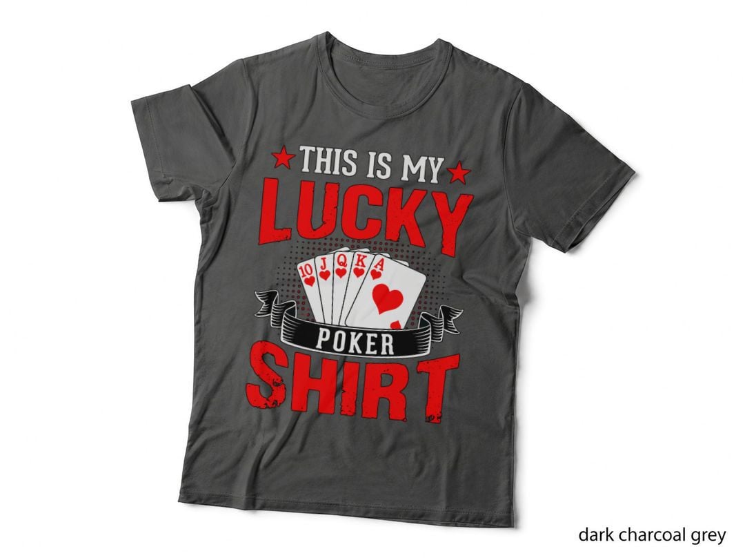 This Is My Lucky Poker Shirt - Royal Flush T-Shirt