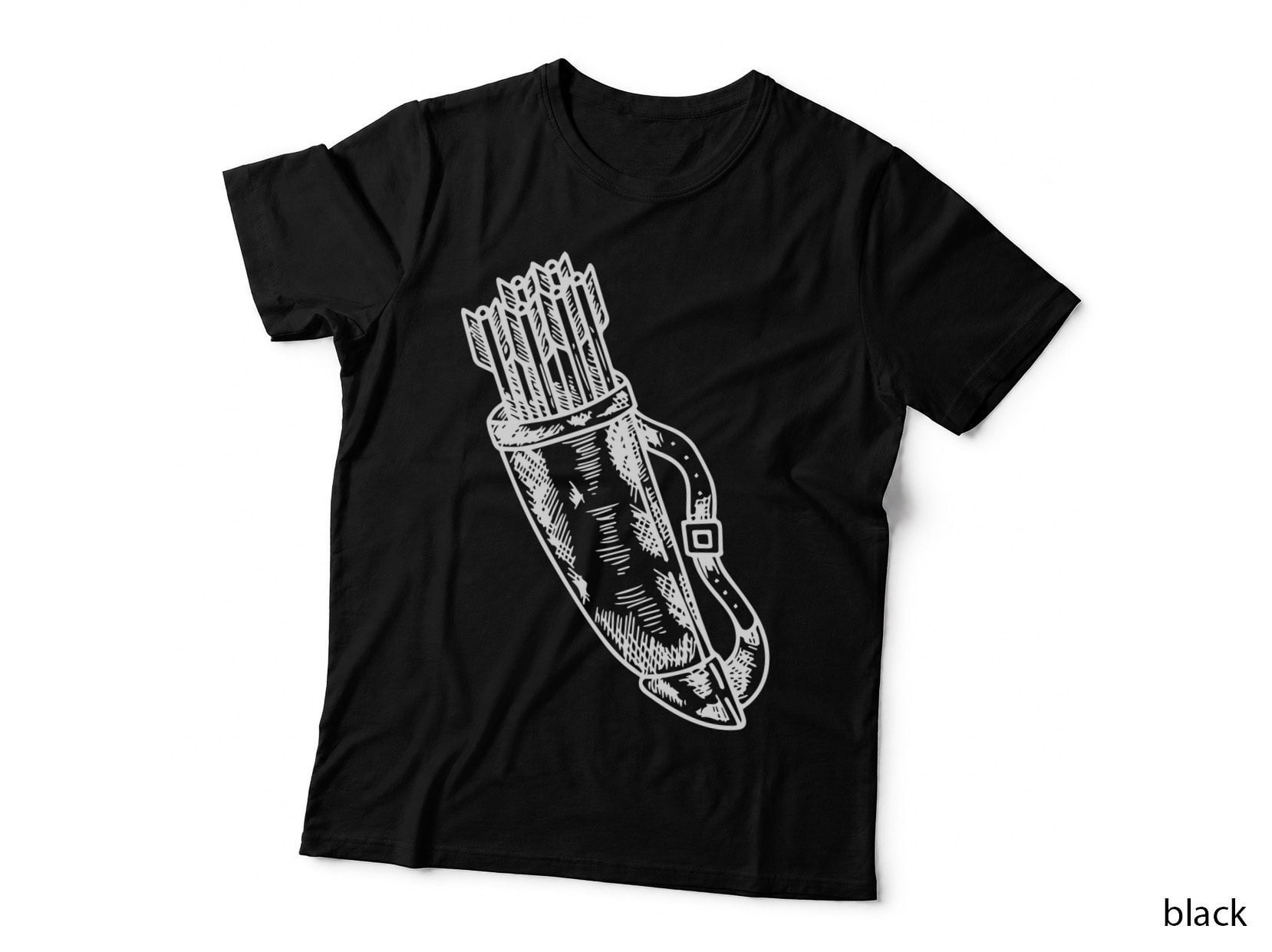 Archery Quiver with Arrows T-Shirt, Trendy Graphic Tee, Funny Saying Shirt
