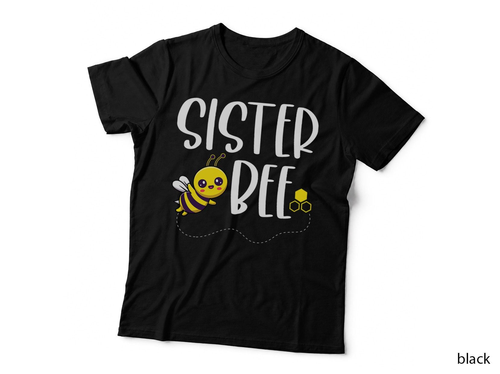 Birthday Bee Family Matching Sister Bee Sis Beekeeper Funny T-Shirt