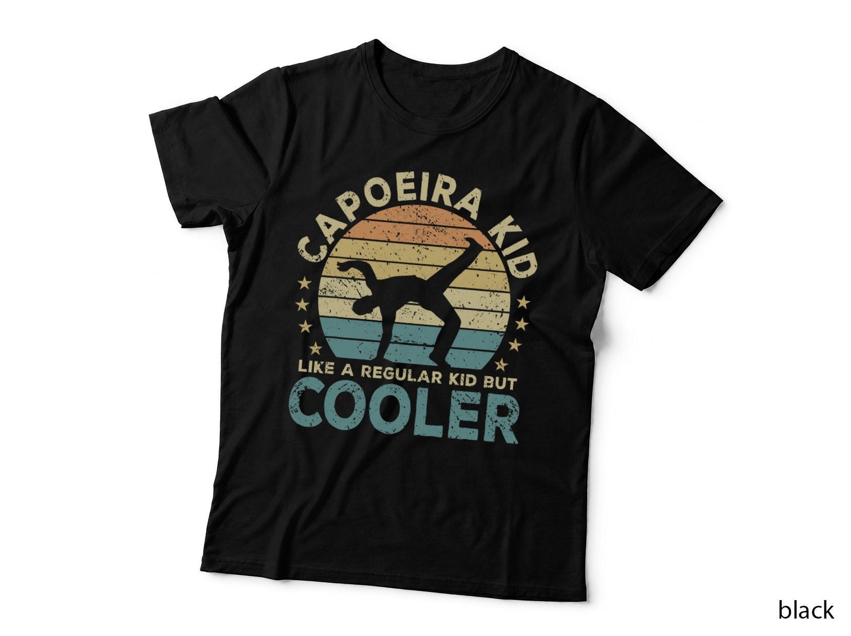 Capoeira Kid Brazilian Martial Art Funny, Kids Martial Arts T-Shirt