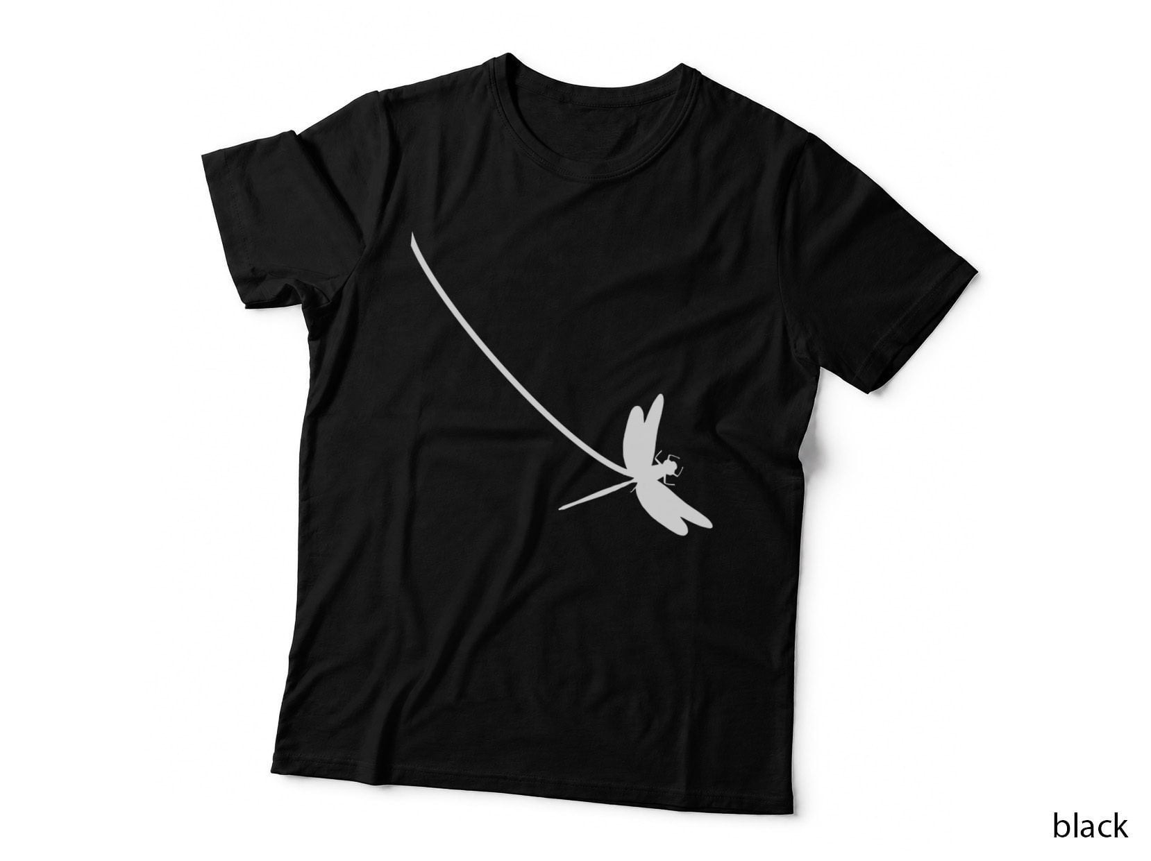 Dragonfly on a Leash Insect Bug Pretty Funny Cute, Nature-Inspired T-Shirt
