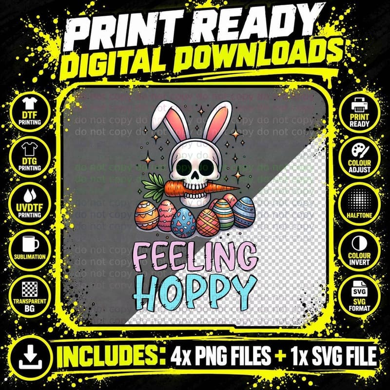 Feeling Hoppy T-Shirt, Funny Sarcastic Tee Png SVG Digital Bundle