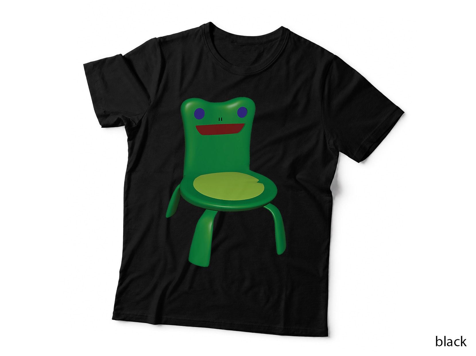 Froggy Chair Meme T-Shirt, Funny Animal, Humor, Internet Meme Fashion