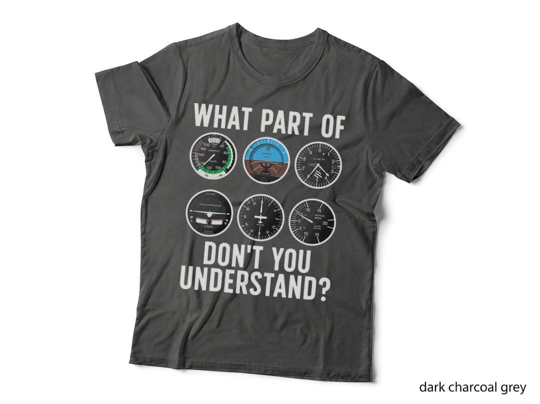 Funny Pilot Art for Men Women Airplane Pilots Aviation Lover T-Shirt