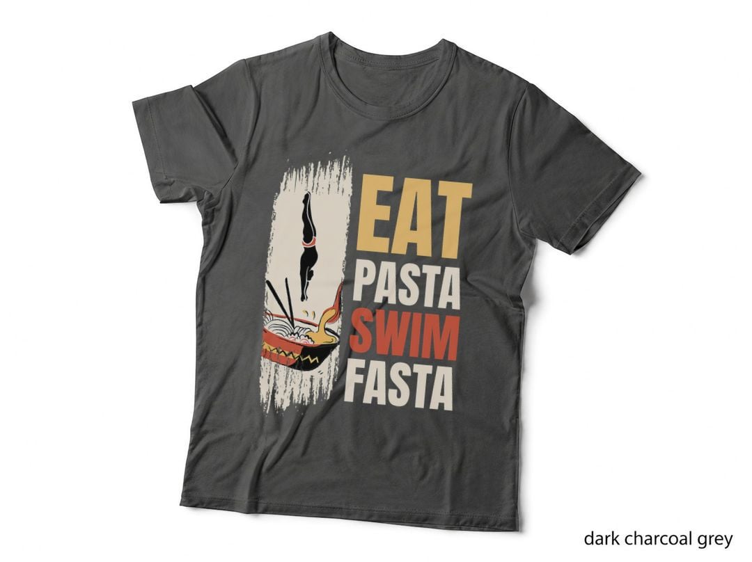 Funny Swimming Swimmer Water Sport - Eat Pasta Swim Fasta T-Shirt