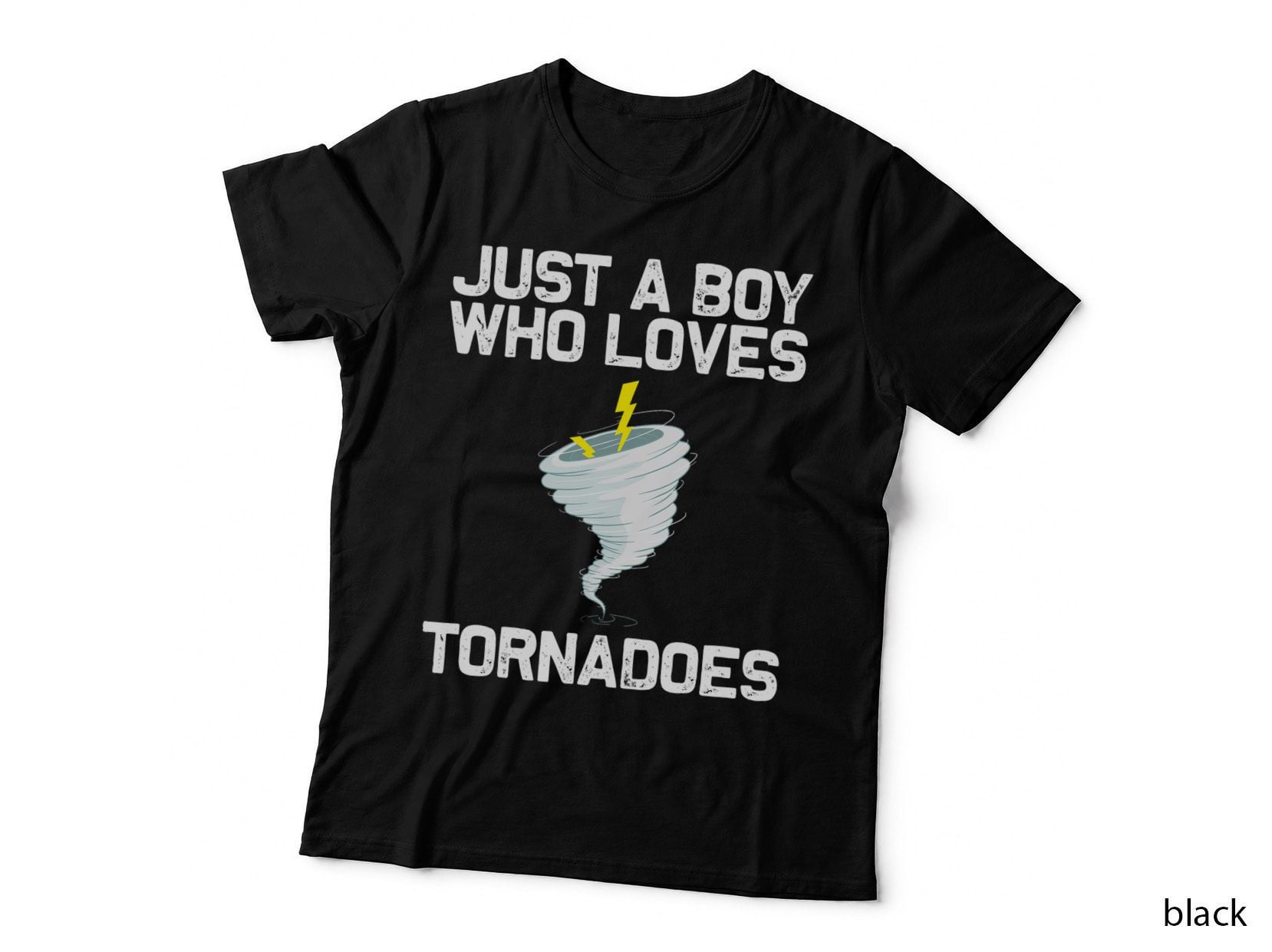 Funny Tornado Gift for Boys Kids Hurricane Weather Chaser T-Shirt