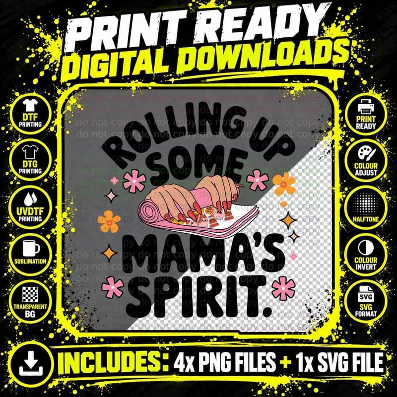 Hand Holding Document with Flowers T-Shirt Png SVG Digital Bundle