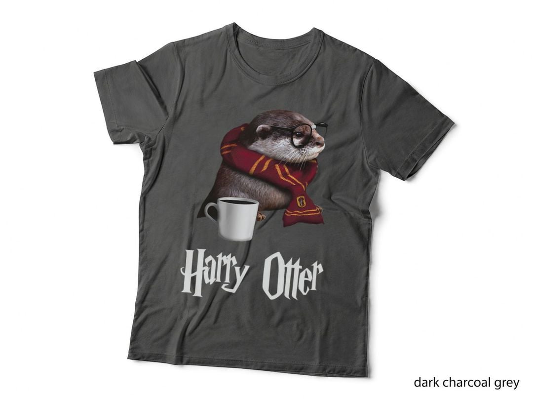 Harry Otter T-Shirt Cute and Funny Otter, Animal Lover Gift, Nature Enthusiast