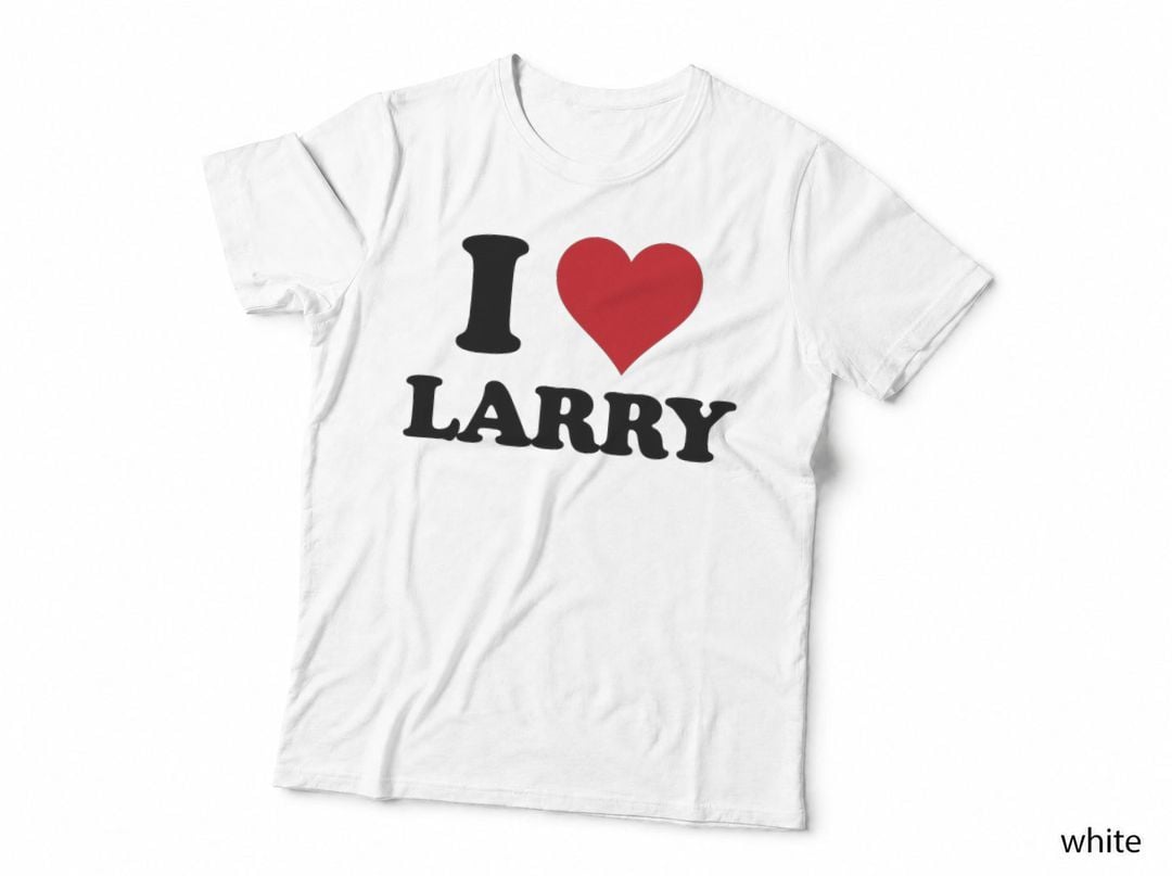 I Heart Larry First Name I Love Personalized Stuff, Custom Name Gift T-Shirt