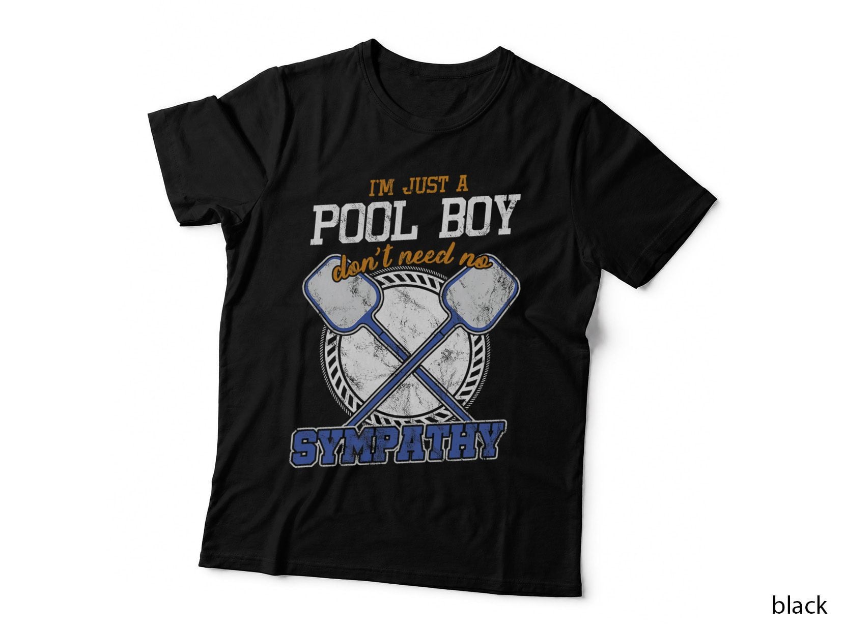 I'm Just a Pool Boy Funny Pool Cleaning Gift, Pool Attendant T-Shirt