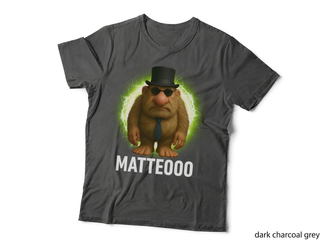 Matteo Mateo Matteooo Italian Brainrot T-Shirt, Viral Phrase Meme Gifts T-Shirt