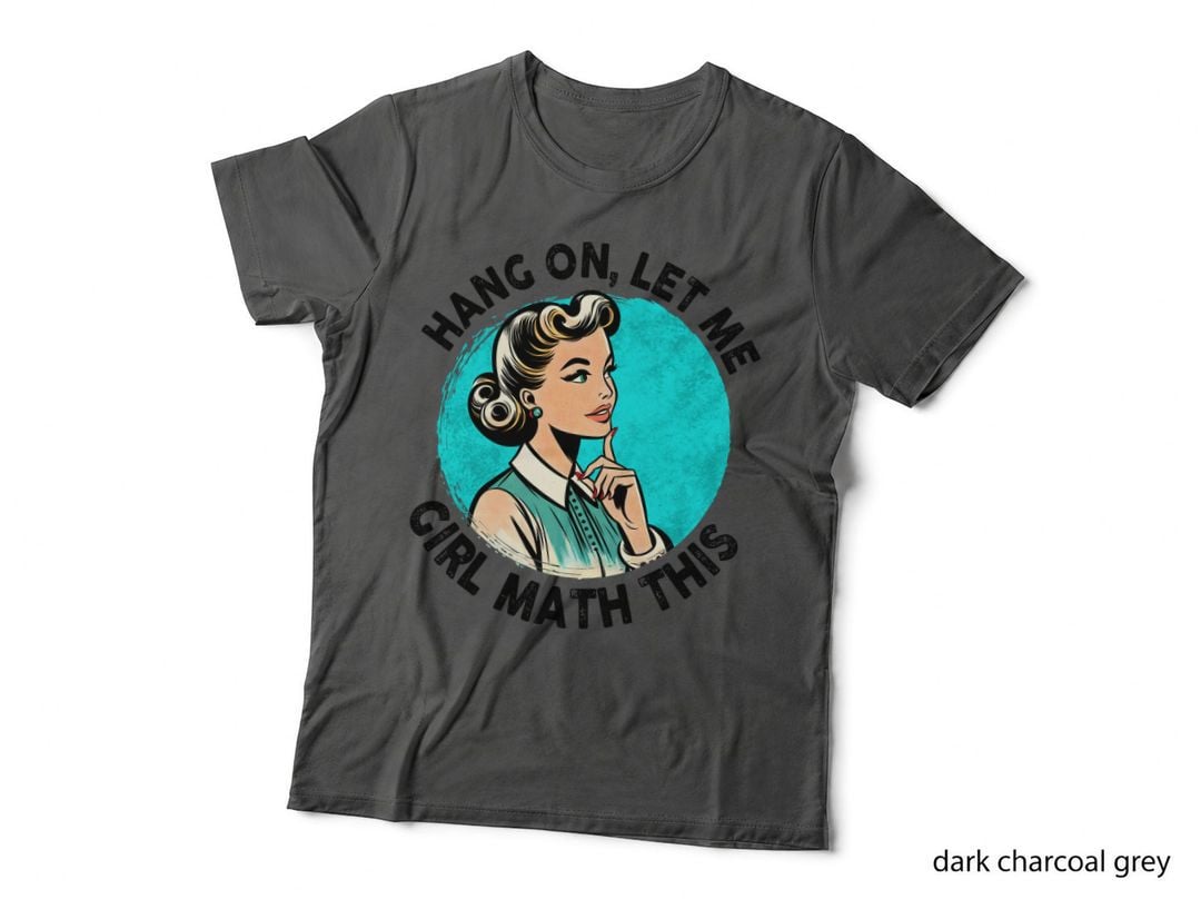 Retro 1950s Woman Profile T-Shirt, Funny Sarcastic Graphic Tee