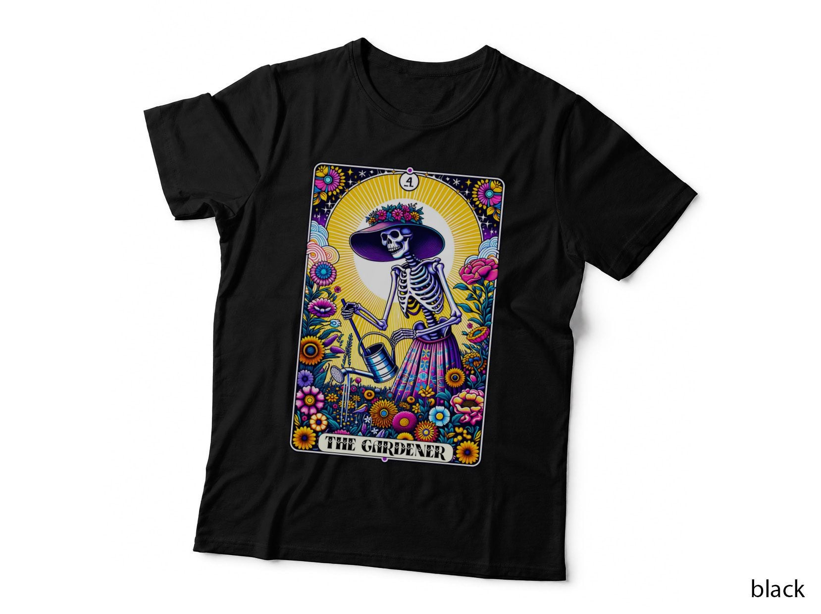 The Gardener T-Shirt, Funny Tarot Card Tee, Mystic Meme Shirt