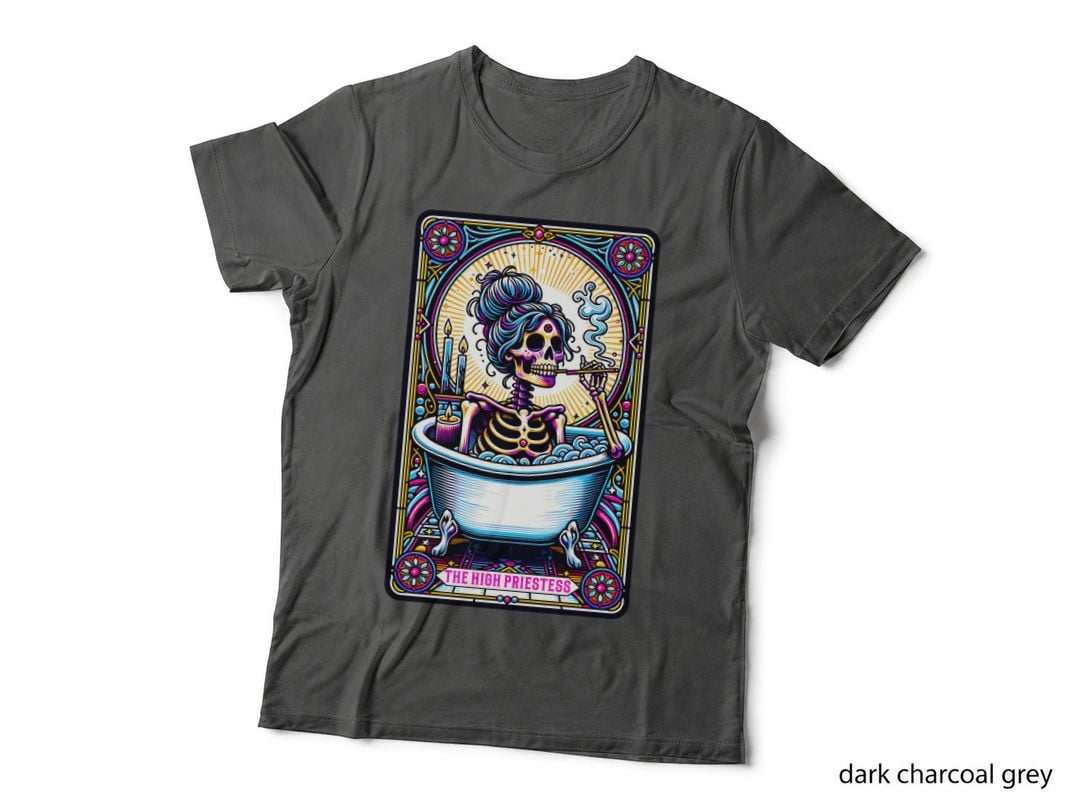 The High Priestess T-Shirt, Funny Tarot Card Tee, Funny Zodiac Shirt