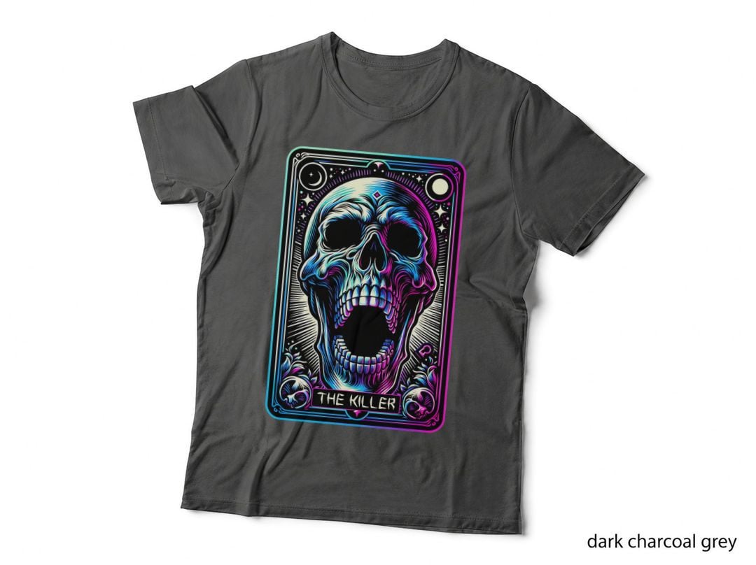The Killer T-Shirt, Funny Tarot Card Tee, Witchy Humor Shirt