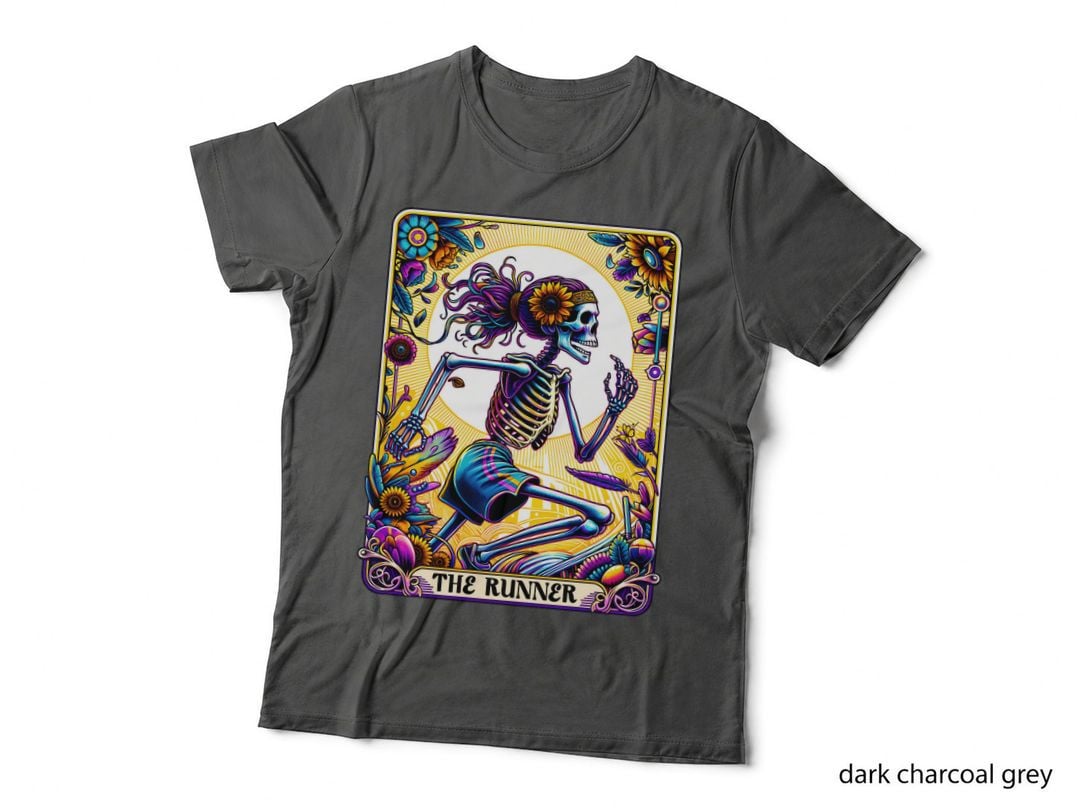 The Runner T-Shirt, Funny Tarot Card Tee, Witchy Humor Shirt
