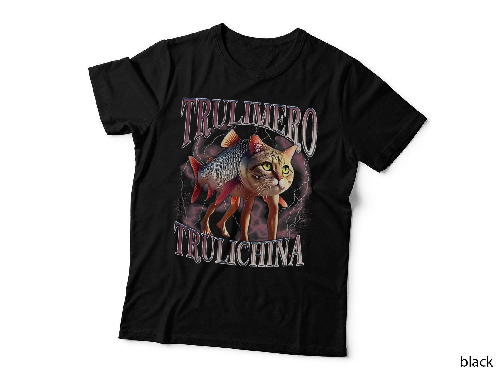 Trulimero Trulicina Funny Italian Brainrot Meme Humor Gen Z T-Shirt