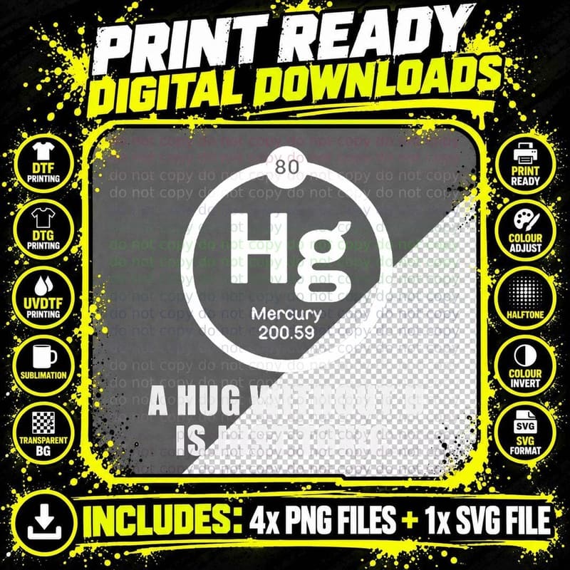 A Hug Without U Is Just Toxic T-Shirt Funny Gift for Png SVG Digital Bundle