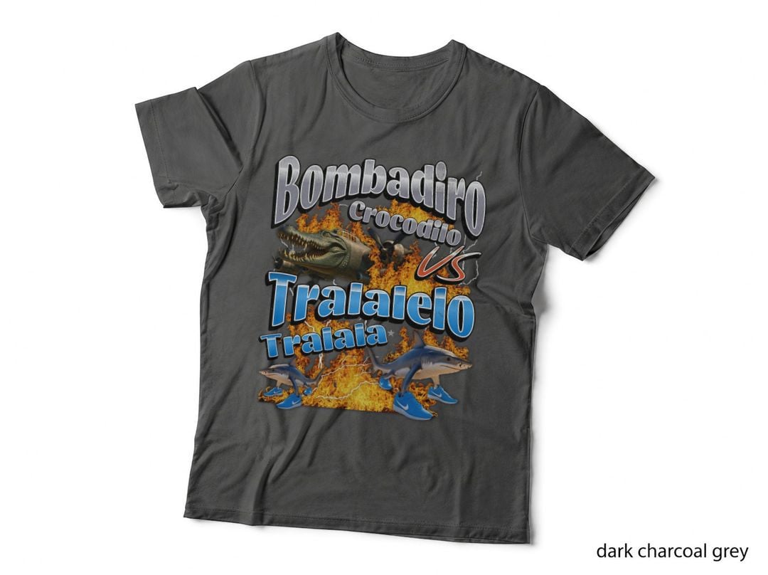 Bombardiro Crocodilo Italian Brainrot T-Shirt, Crocodile Bomber Meme Gifts