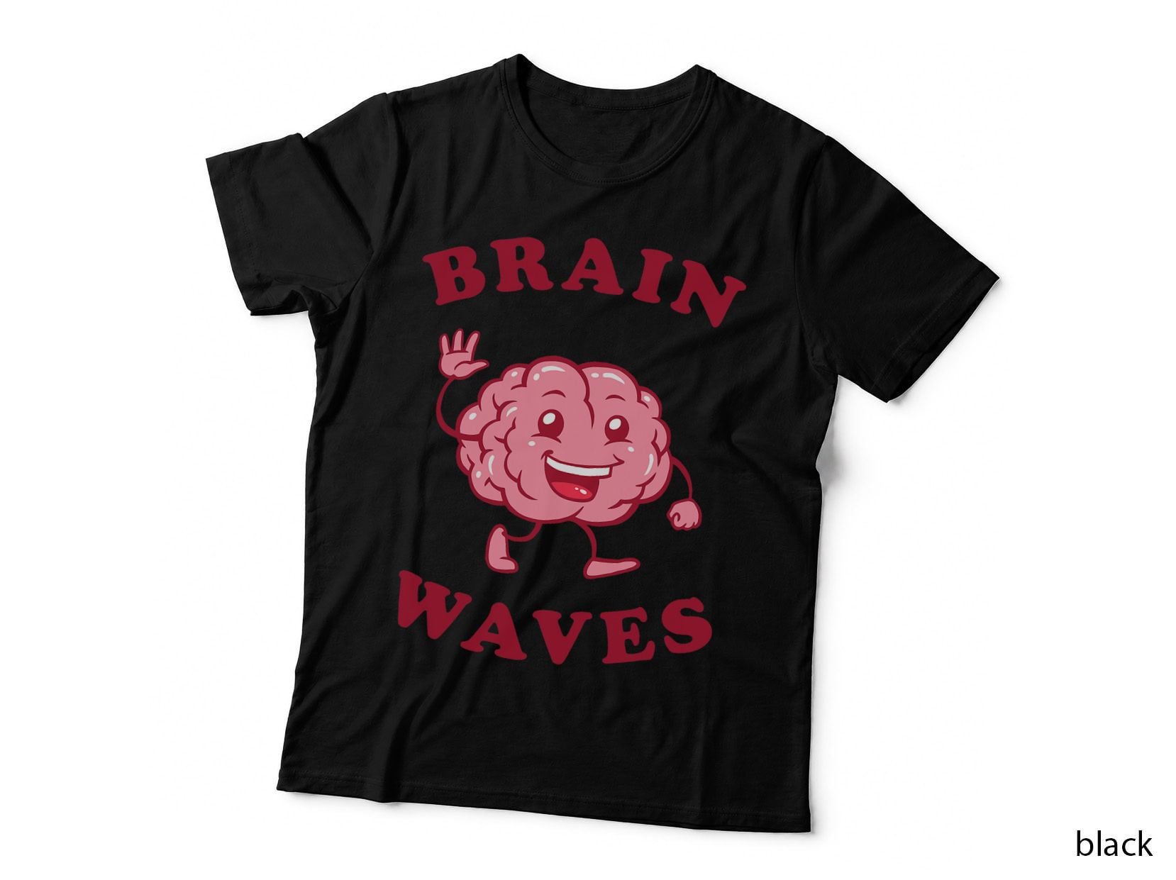 Brain Waves - Funny Science Biology, Geeky Gift for Women, Nerdy T-Shirt