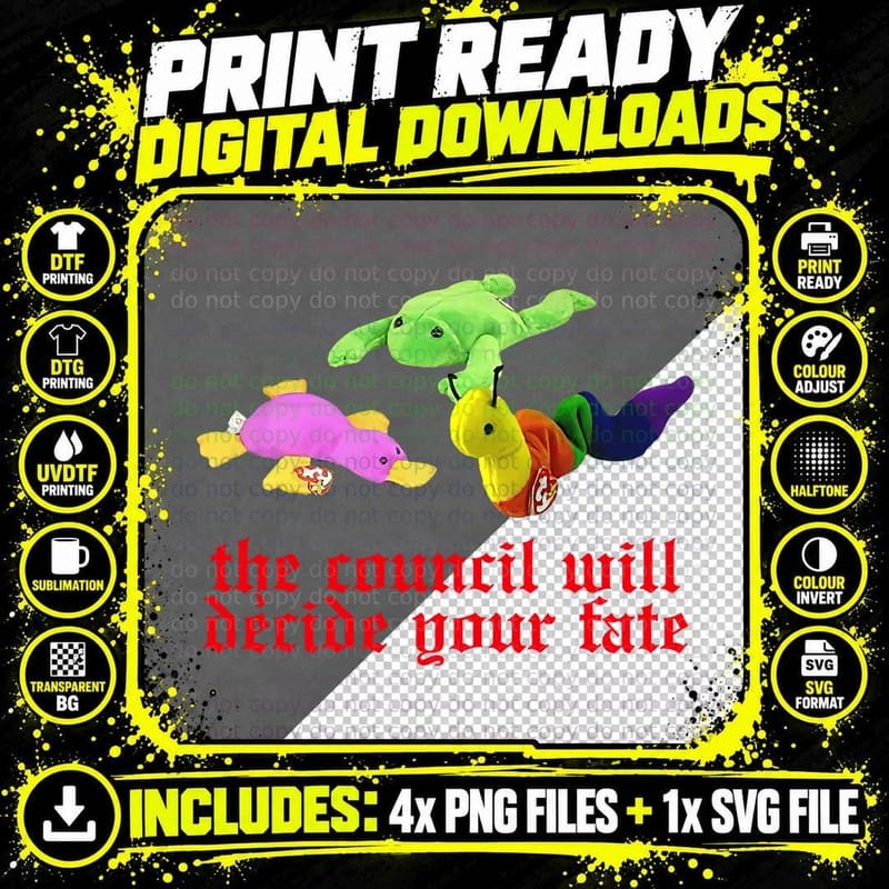 Council Will Decide Your Fate Oddly Specific Meme Png SVG Digital Bundle