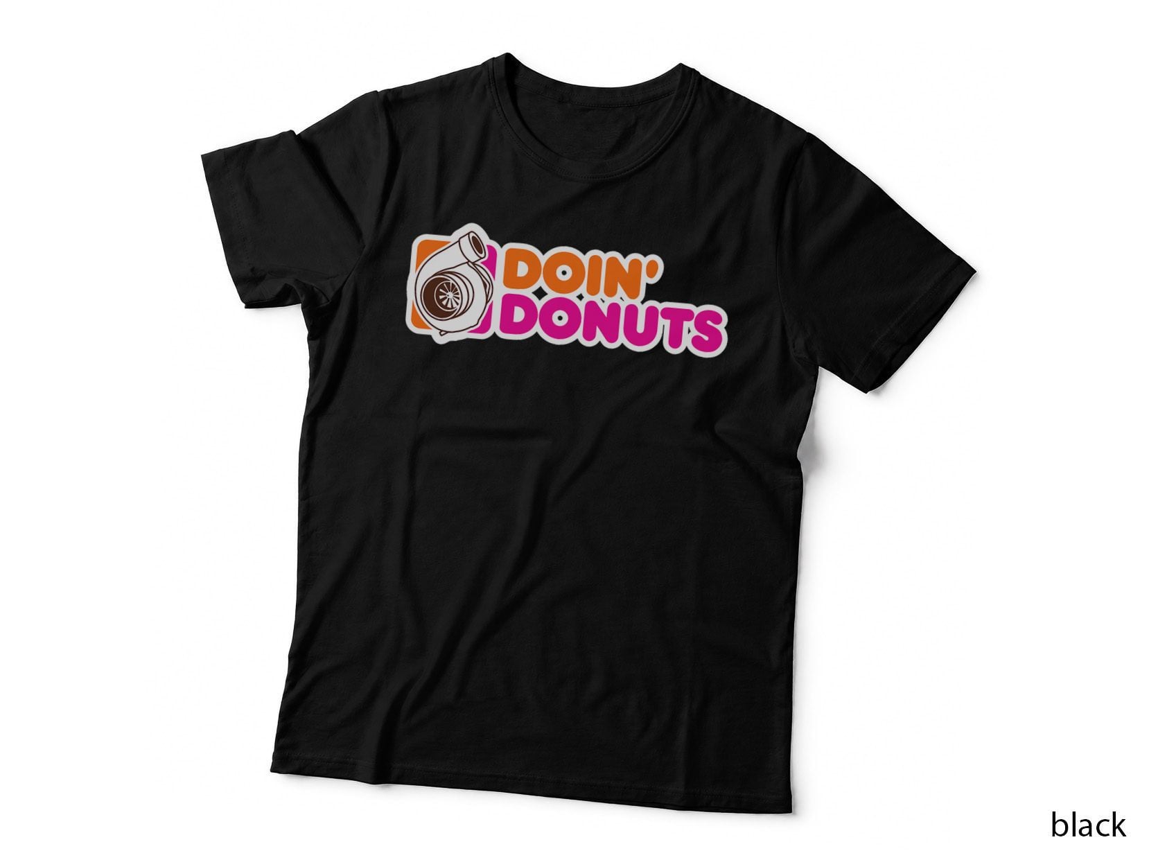 Doin' Donuts - Funny Racing & Drift Car Enthusiast, for Men, Race Track T-Shirt