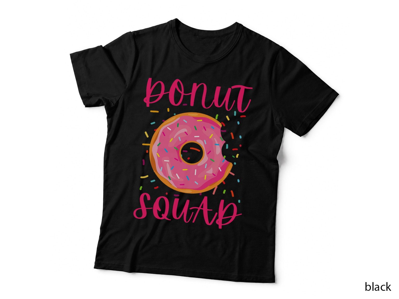Donut Squad Funny Donut Funny Birthday Donut Lovers Girls T-Shirt