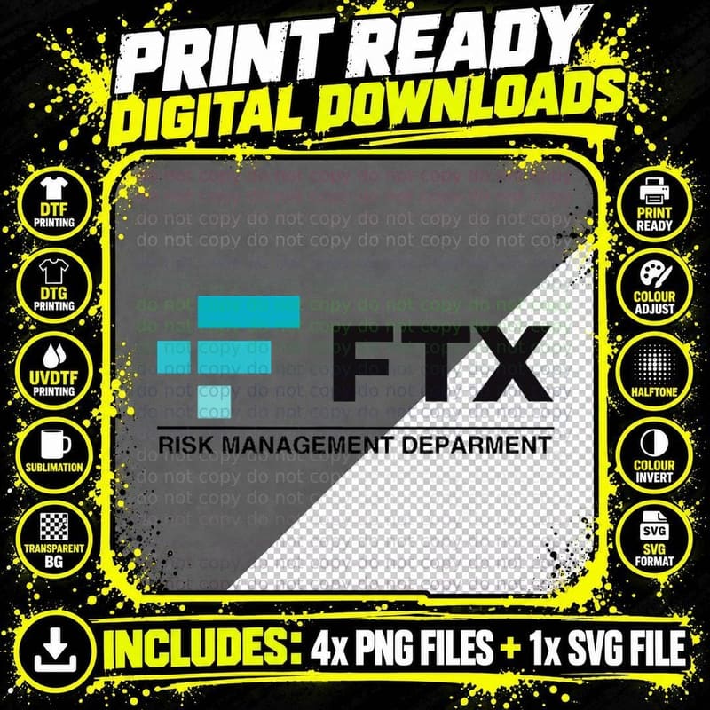 Ftx Risk Management Department Trader Meme Humor Png SVG Digital Bundle