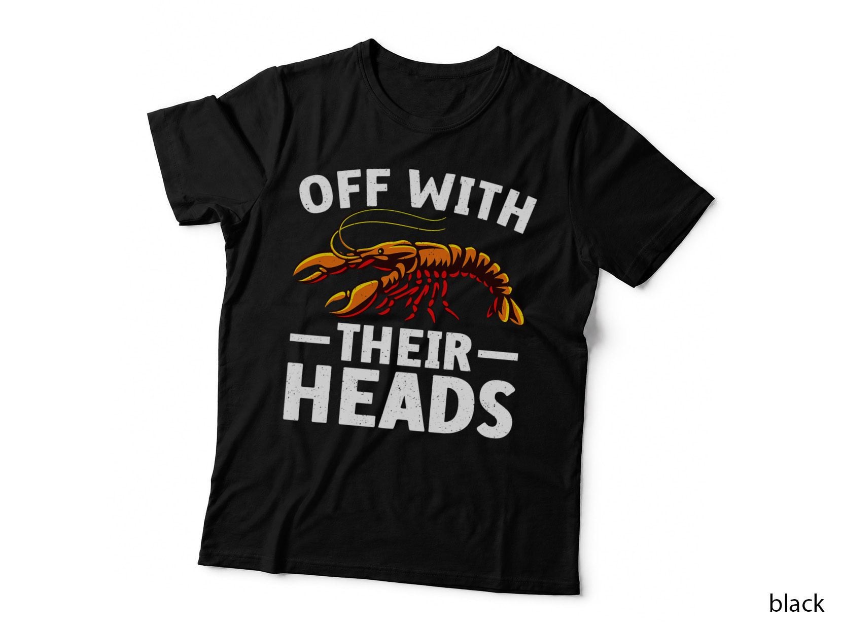 Funny Crawfish Art for Men Women Kids Cajun Lobster Lovers T-Shirt