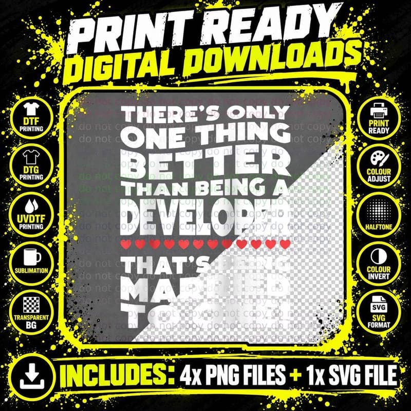 Funny Developer Programmer Coding Geek Dev Software Tech Png SVG Digital Bundle