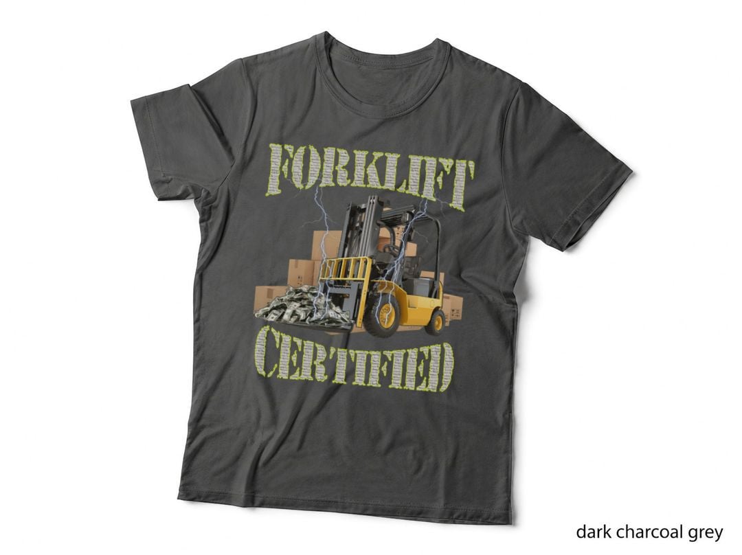 Funny Forklift Operator Forklift Certified Retro Classic T-Shirt